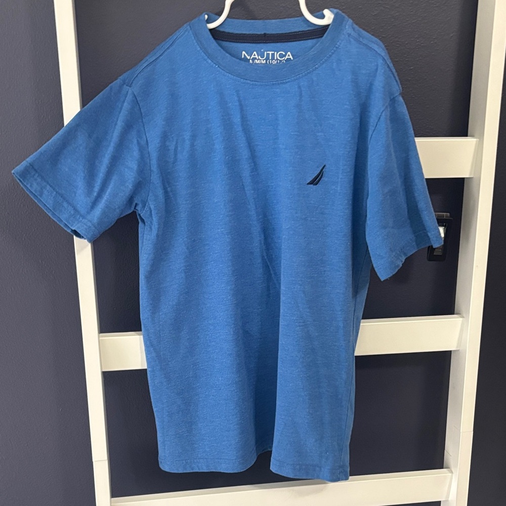 Nautica Classic Blue Crewneck Tee